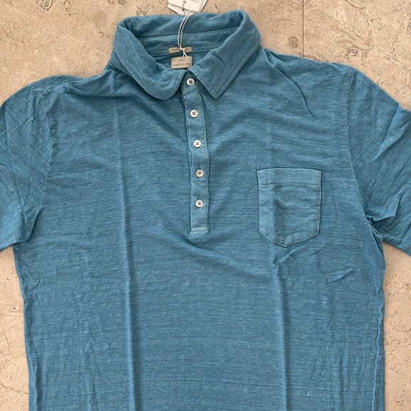 Masimmo Alba - Linen pique jersey polo - Picture 4 of 4